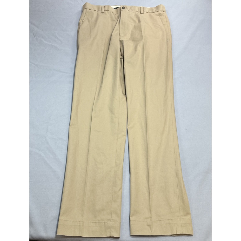 Brooks Brothers Pants Mens 36x32 Brown Clark Lightweight Advantage Chino Casual